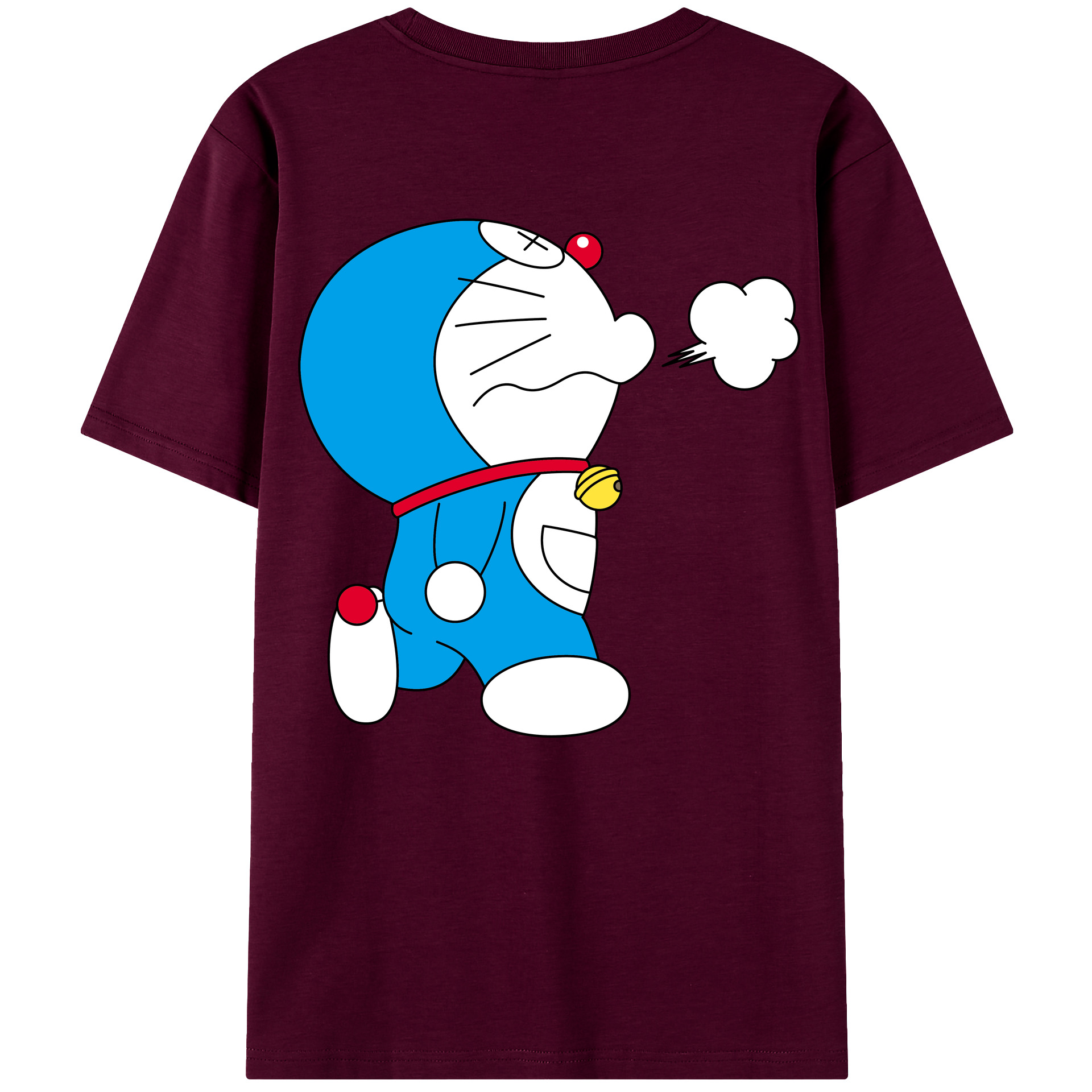 （画像用） ドラえもん Doraemon レディース半袖Tシャツ(バックプリント)